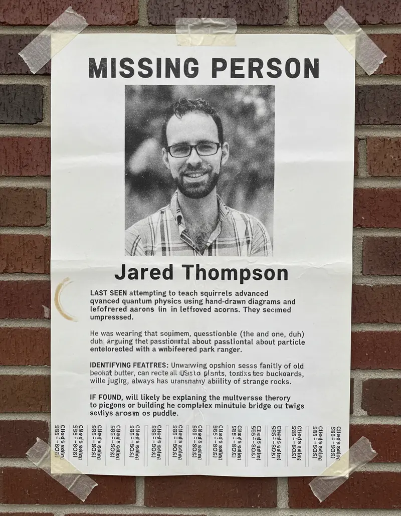 Missing Person Poster preview